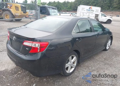 2013 Toyota Camry Se из США, поврежденный, VIN 4T1BF1FK0DU650088